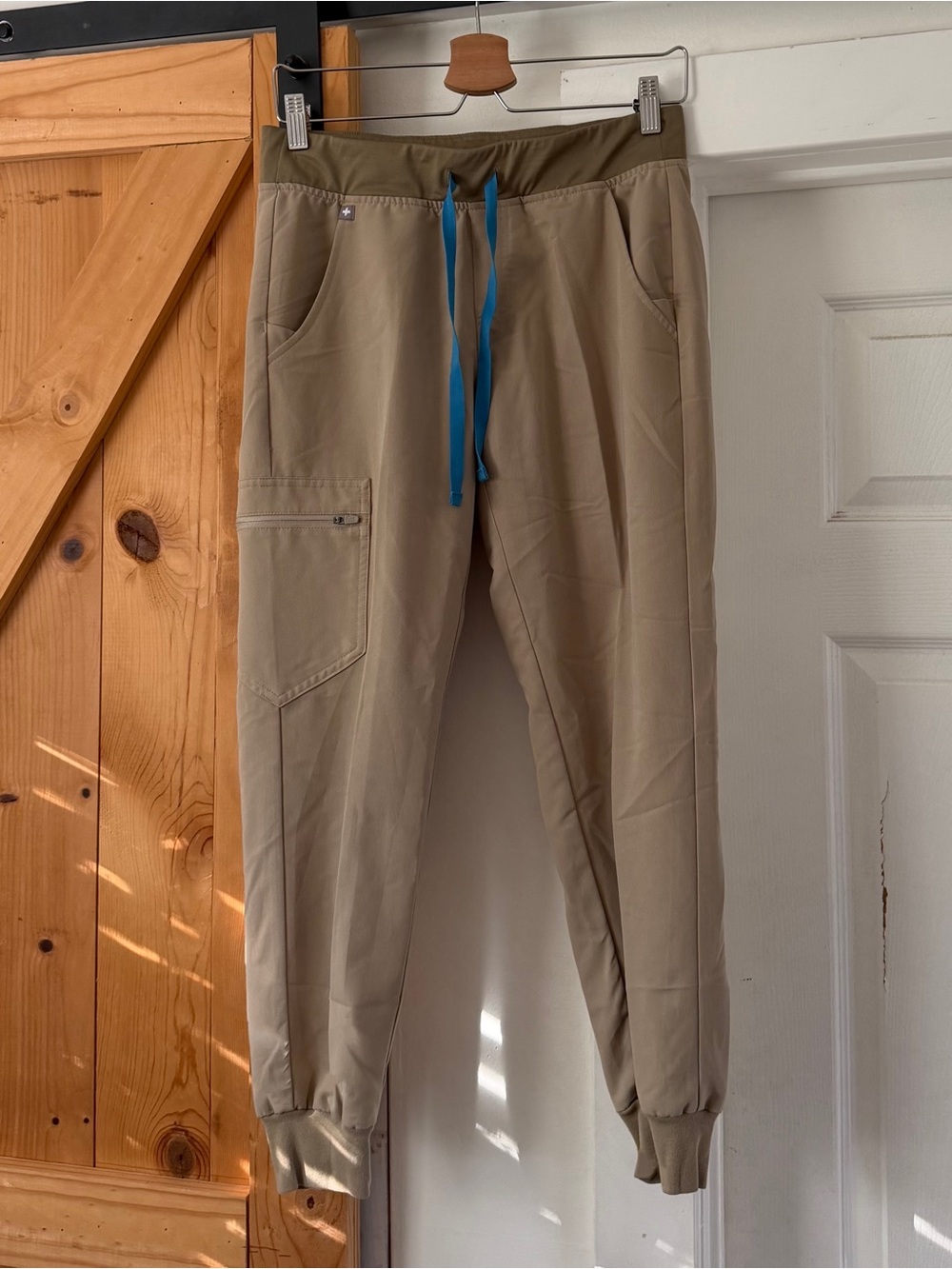 Figs Tan Scrub Jogger Bottoms